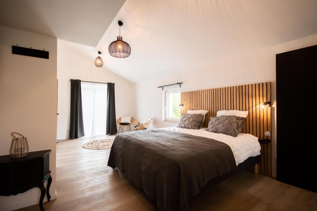 Au Calme De Hosdent Bed and Breakfast Braives Eksteriør billede
