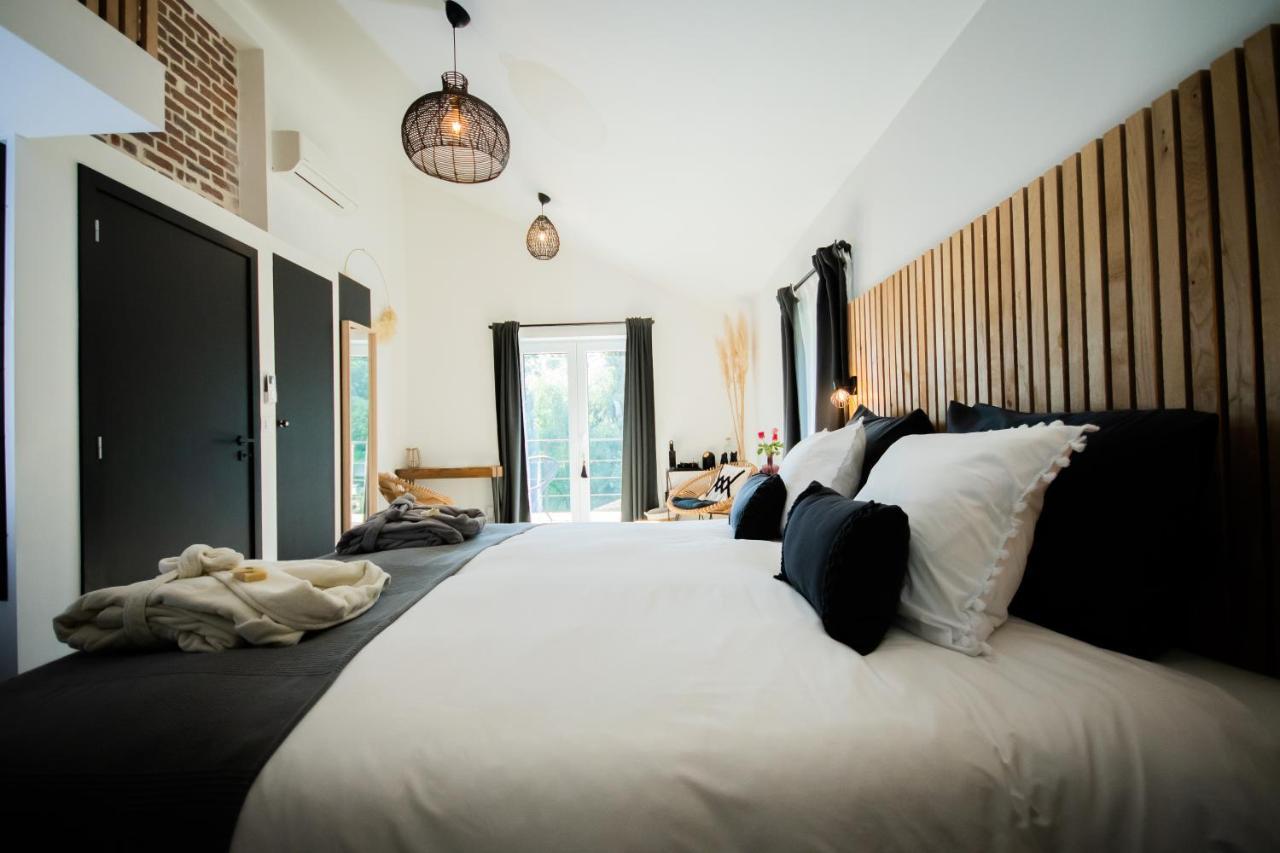 Au Calme De Hosdent Bed and Breakfast Braives Eksteriør billede