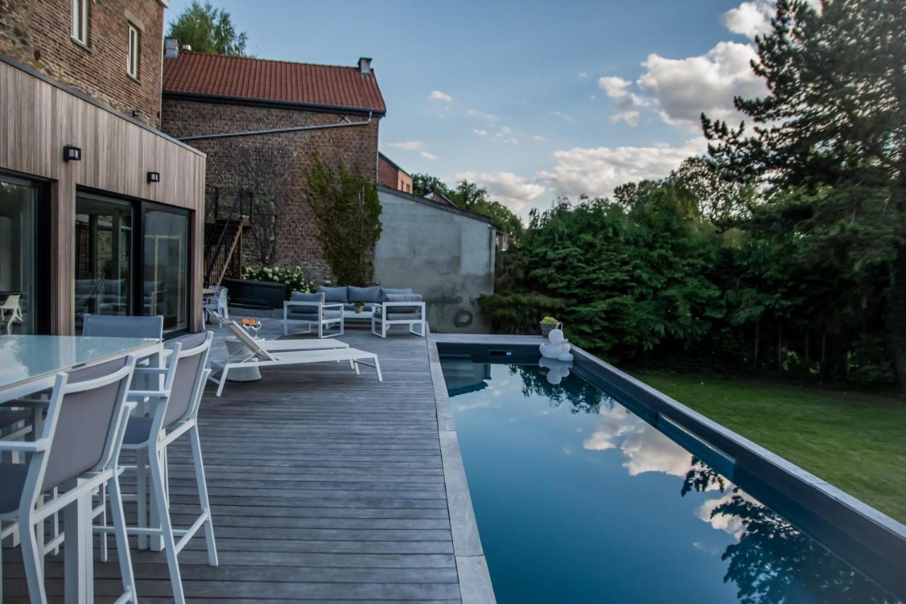 Au Calme De Hosdent Bed and Breakfast Braives Eksteriør billede
