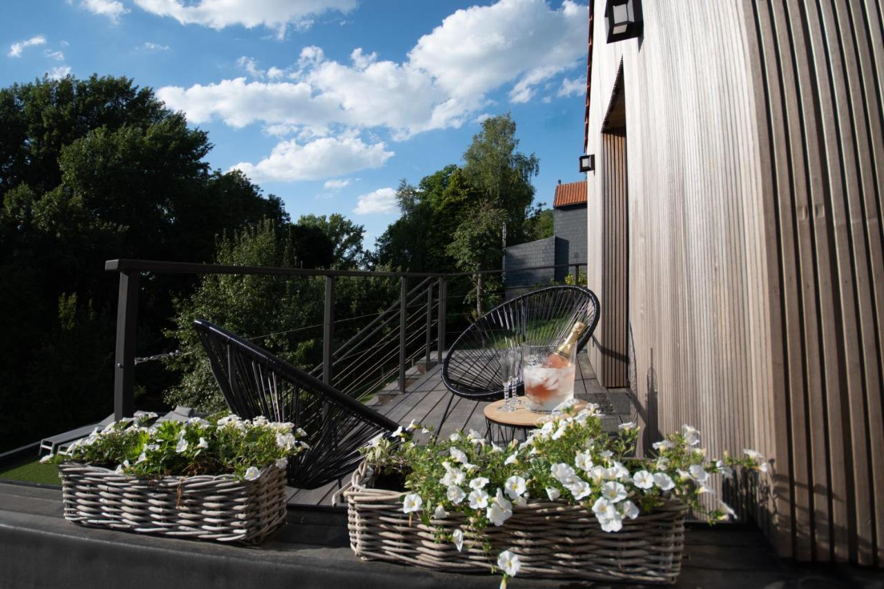 Au Calme De Hosdent Bed and Breakfast Braives Eksteriør billede